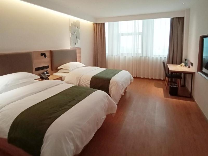 Greentree Inn Jiujiang Railway Station Business Hotel מראה חיצוני תמונה