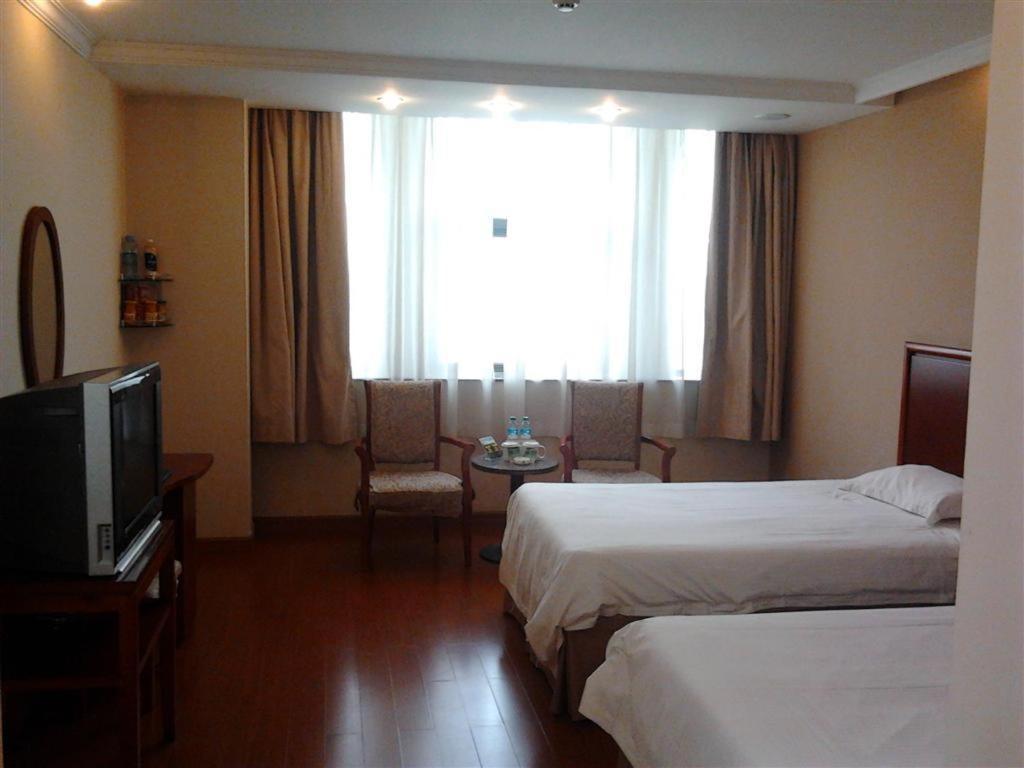 Greentree Inn Jiujiang Railway Station Business Hotel חדר תמונה